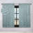  Leaves Pattern Machine Washable 100% Polyester Black Out Curtains with Back Tabs-103688507-103688498