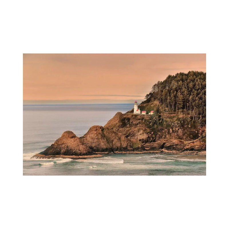 Heceta Head Lighthouse by MScottPhotography - Wrapped Canvas Print, 45.72cm H x 66.04cm W x 1.91cm D