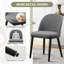 Upholstered Linen Dining Chair-1327883850