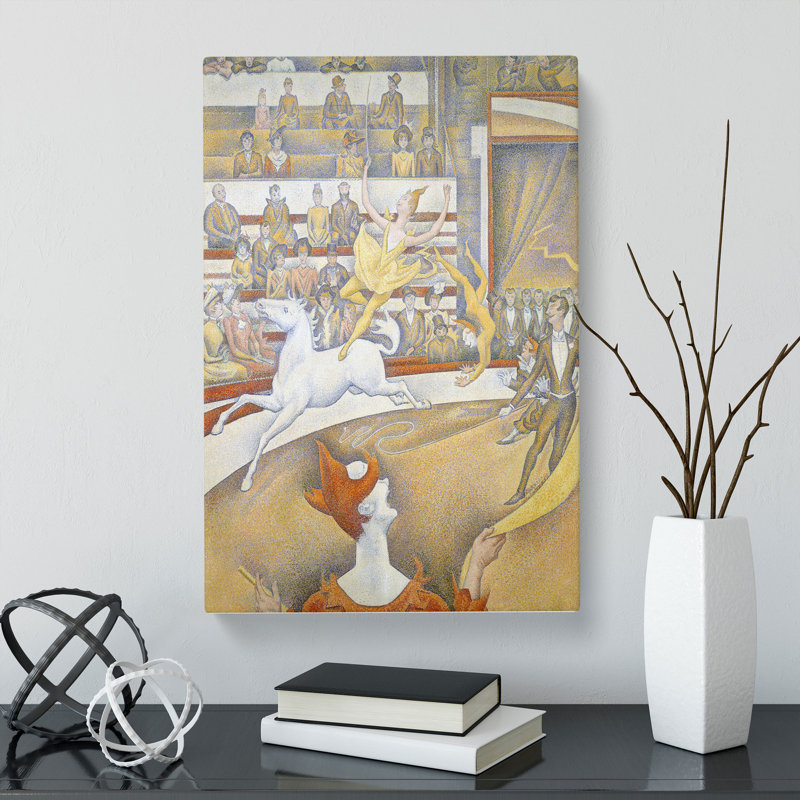 The Circus by Georges Seurat - Wrapped Canvas, 50cm H x 35cm W x 3cm D