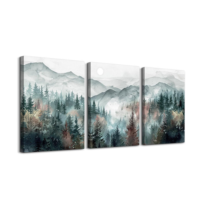 3 Piece Wrapped Canvas Print