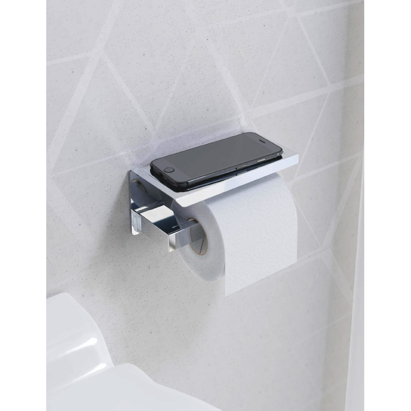 Zac Wall Mounted Toilet Paper Holder