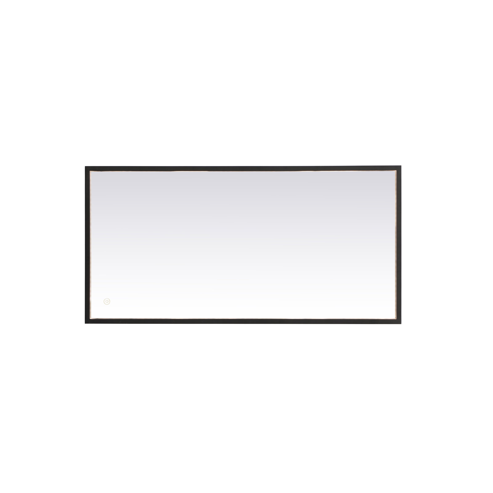 Piche 72" Mirror, Black, 20" x 40"