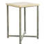 LA Stone Cross Legs End Table-57939268-57939267