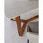 Hollins 71.5'' Marble Dining Table
