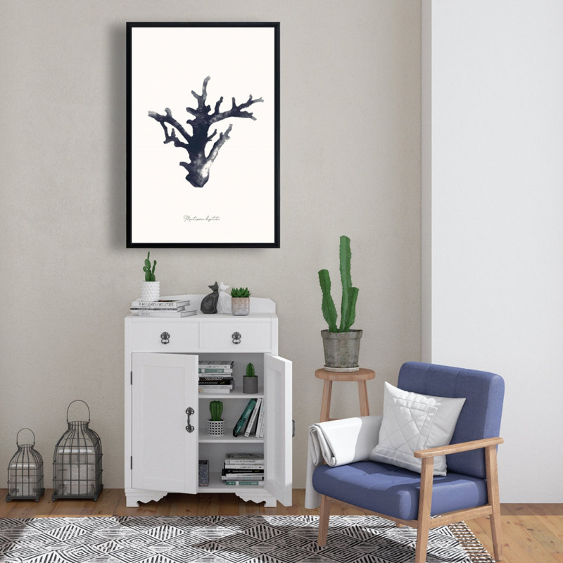 "Montipora Digitata" sur toile, H 36 po x l 24 po
