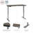 Zoie Adjustable Standing Desk-31813617-31813620