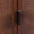 Ameer Modern Boho Over-the-Toilet Storage Cabinet Bathroom Organizer with Rattan Inlay Doors, Adjustable Shelves & Solid Wood Frame-1726727233