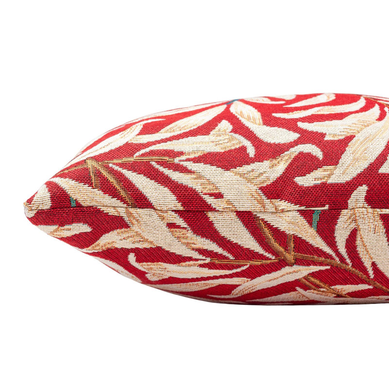 Floral Blue Cushion, Synthetic filled, 43x30cm