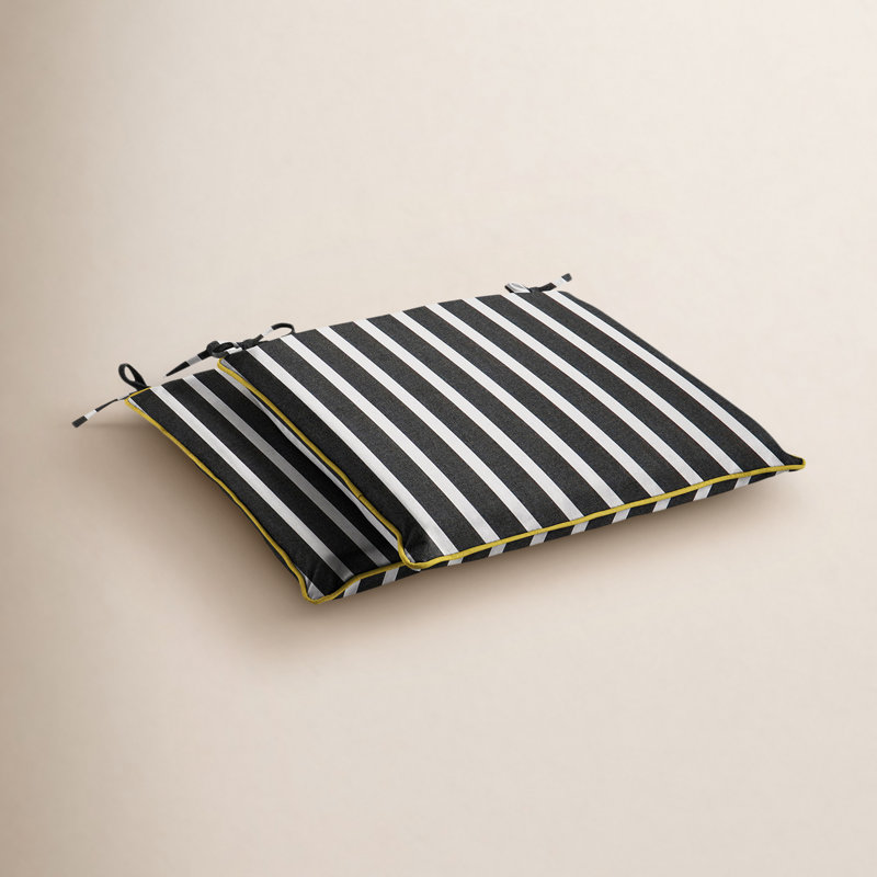 Coussin de coussin de chaise Sunbrella intérieur / extérieur Rennifer, H 2 po x l 20 po x P 20 po
