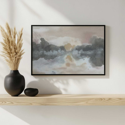 «Moody Horizon Mist I» par June Erica Vess, reproduction d'art