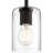 1 - Light Matte Black Single Pendant