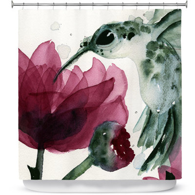 Groover Floral Shower Curtain