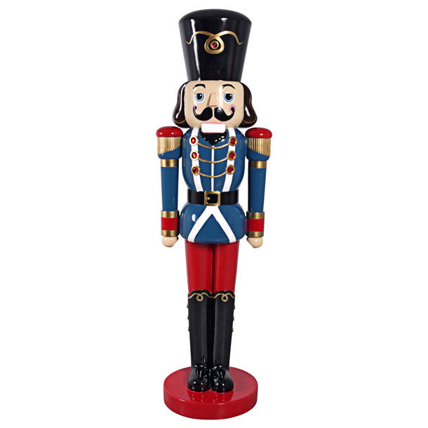 Design Toscano Illuminated Bavarian Style Holiday Nutcracker Statue ...