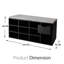 10 Pair Shoe Storage Bench