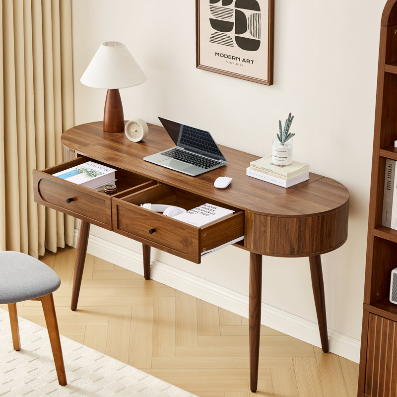 Computer Desk With 2 Drawers