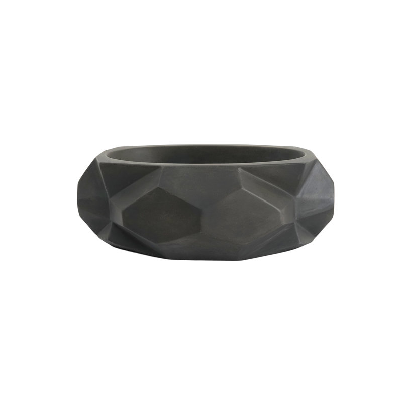 Lavabo de salle de bain 17,5 po Barclay Alaine, Gris crépuscule