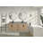 Venice 55'' Double Bathroom Vanity with Quartz Top