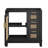 Modway 36'' Single Bathroom Vanity Base Only in Black