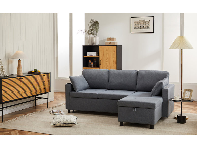 3 Seater Fabric Sofa