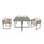 4 - Person Patio Dining Set Square Table