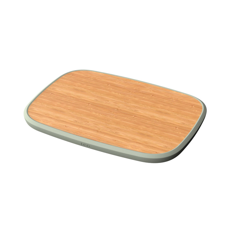 Grande planche à découper en bambou BergHOFF Balance 14,5 po, matériau recyclé, vert