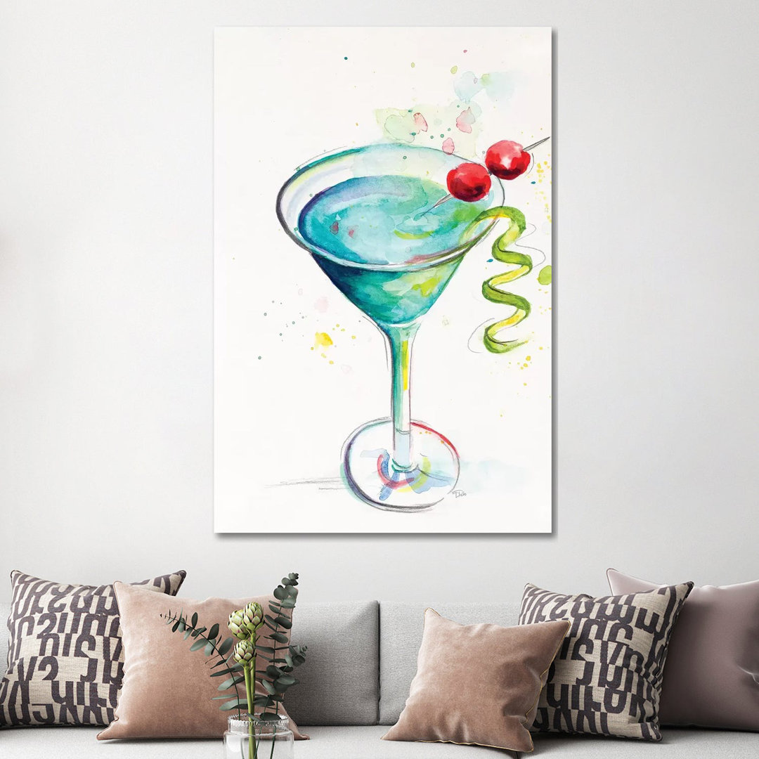 Cocktail by Patricia Pinto - Wrapped Canvas Gallery-Wrapped Canvas Giclée