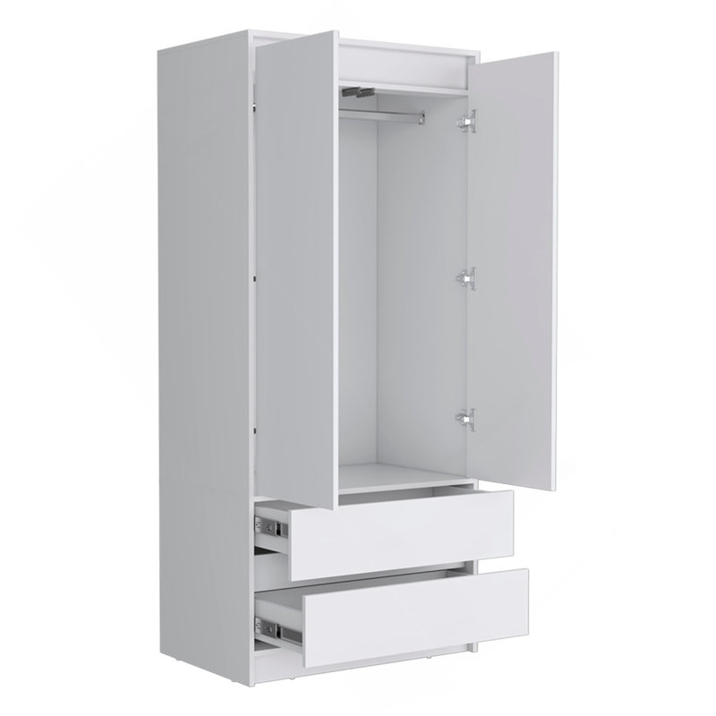 Armoire ferme, chambre à coucher, blanc, Blanc