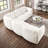 Modern Sofa Moon Leather Sectional