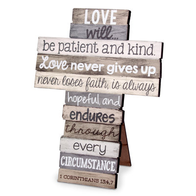Havier Love Tabletop Cross
