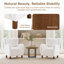 Fauteuil Stella Fluffy Teddy Boucle Cloud