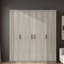 Armoire 4 portes avec 1 tiroir