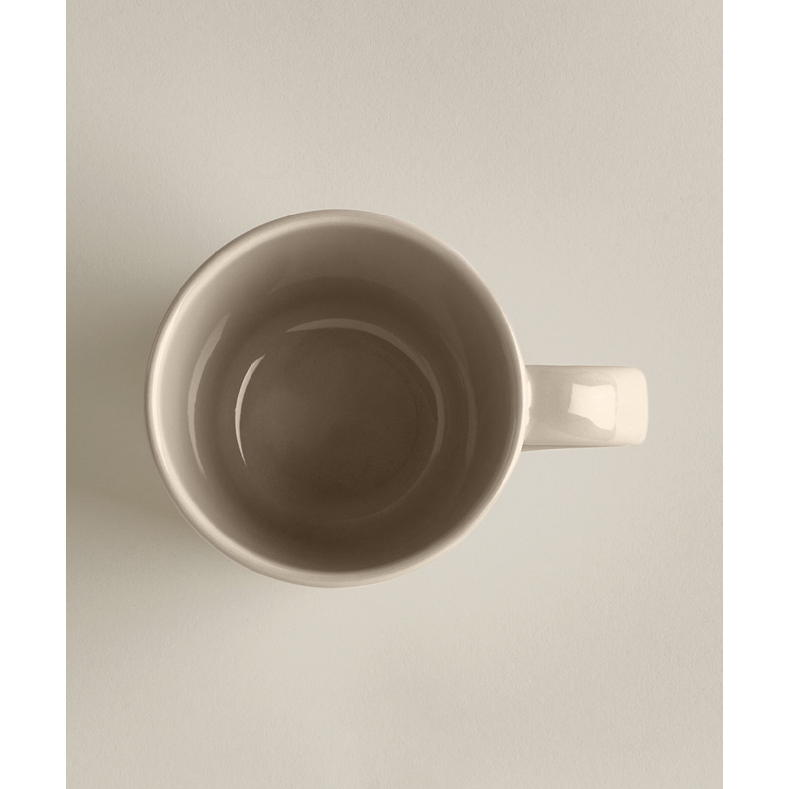 Year & Day Glossy Mugs, Beige