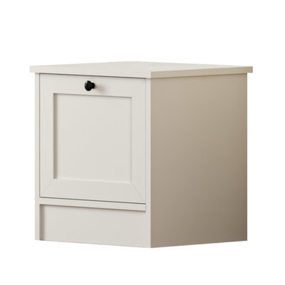 Hillsby 45cm W Manufactured Wood Bedside Table