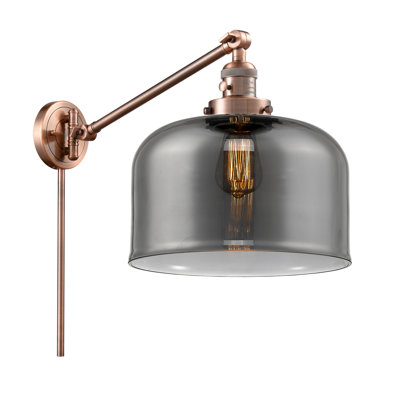 Bell - 1 Light 12" Swing Arm