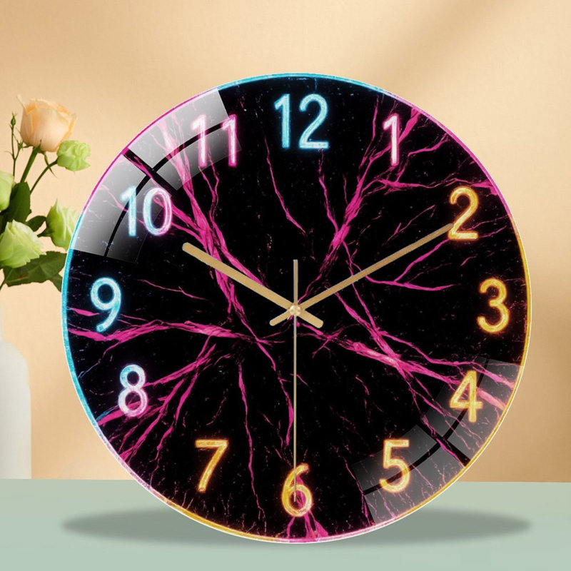 Horloge murale 12 po