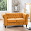 Aliso Velvet Sofa-753063400-753063399