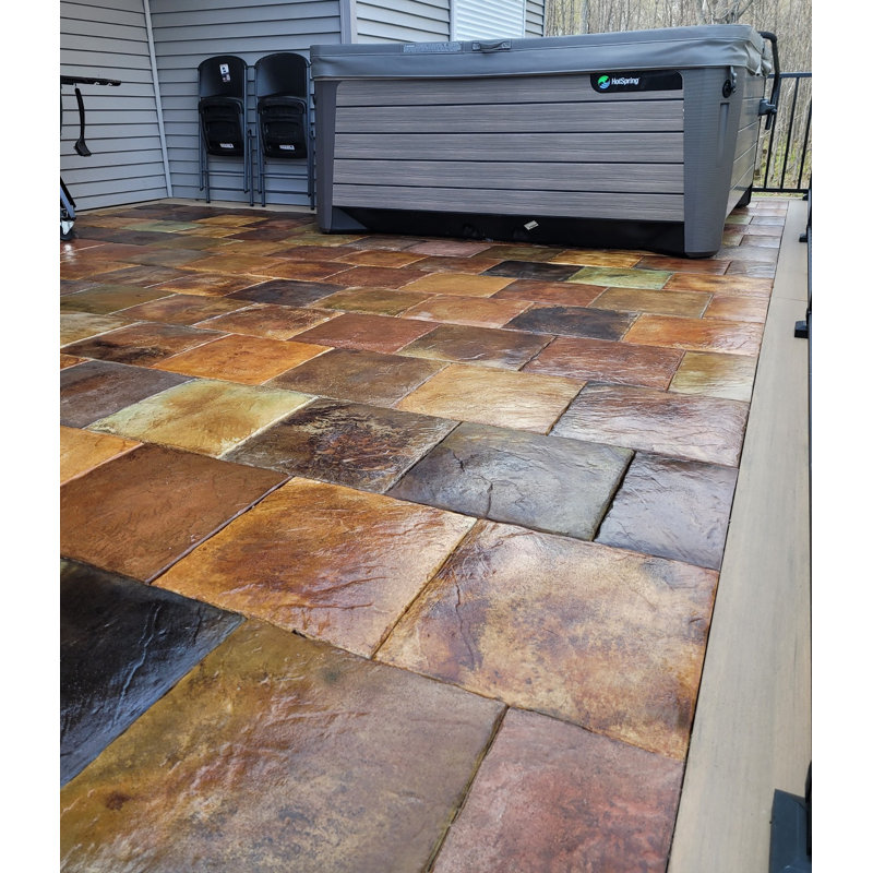 Radiance 16'' L x 16'' W Tile - Tuscan Medley