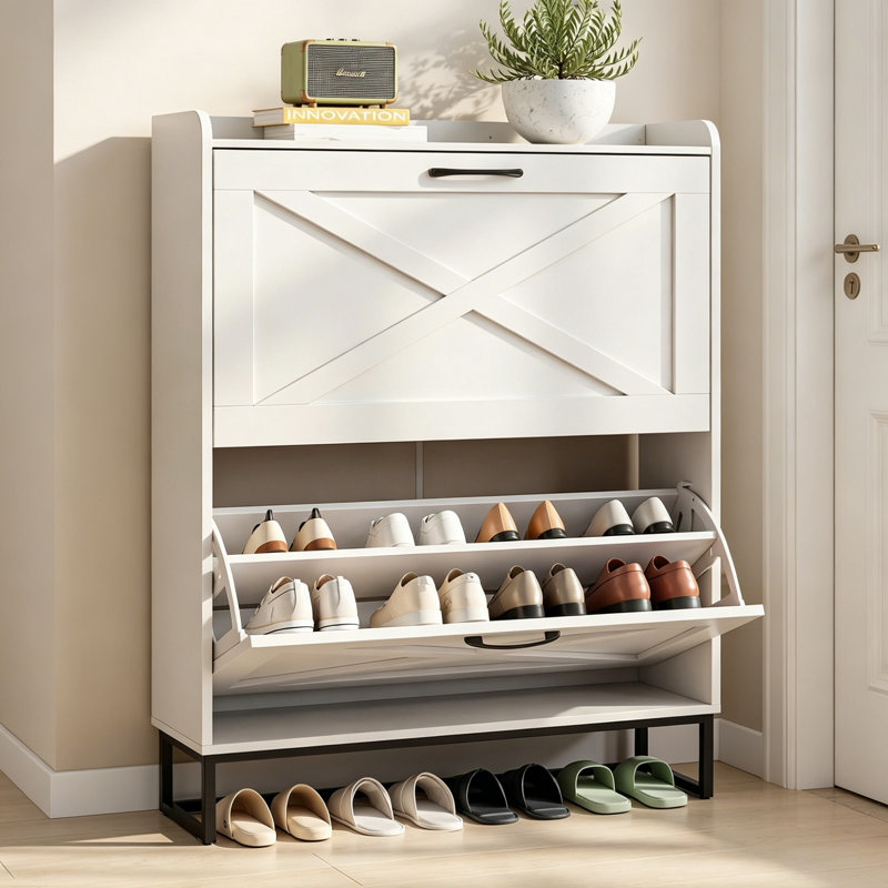 Shoe Storage, White