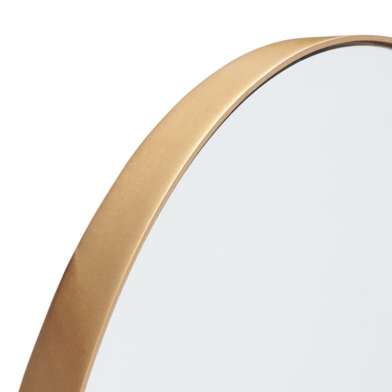 Lillington Metal Flat Wall Mirror