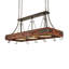 Steamboat Rectangle Chandelier Pot Rack