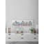 Blue Adorable Flowers - Single Picture Frame Panoramic Painting-685457510