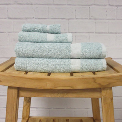 Serviette de bain en fibre Fibertone par 1888 Mills avec bordure en molleton 24 x 50 10,50 lb |