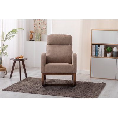 Chaise berçante de salon