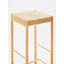 Obregon Counter Stool with Solid Wood Frame