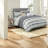 Tranquil Seersucker Bedding Sets, Yellow Polyester, Modern Home Comfort