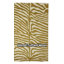 Stylish and Durable Hand Tufted Wool Transitional Modern Striped Gold Rectangle Area Rugs