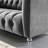 Mesmer Channel Tufted Button Performance Velvet Sofa In Charcoal-1837460247