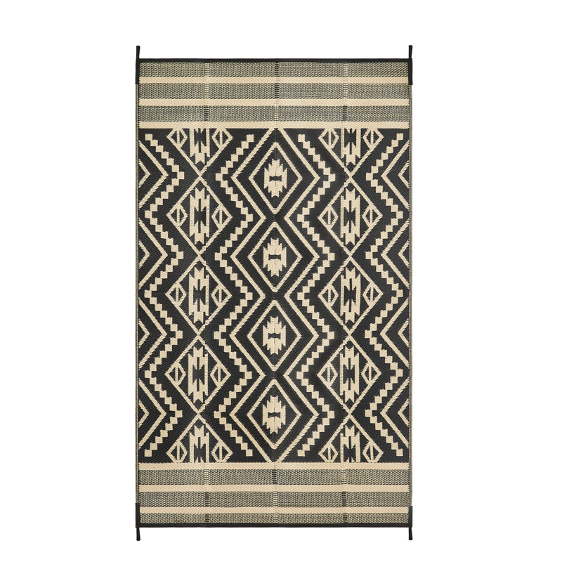 Boho Outdoor Picnic Mat, Waterproof Reversible Camping Rug, Lightweight Washable Non-Slip Mat for Beach, Patio, Garden and Travel