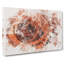 Orange Rose Watercolour - Wrapped Canvas-56656950